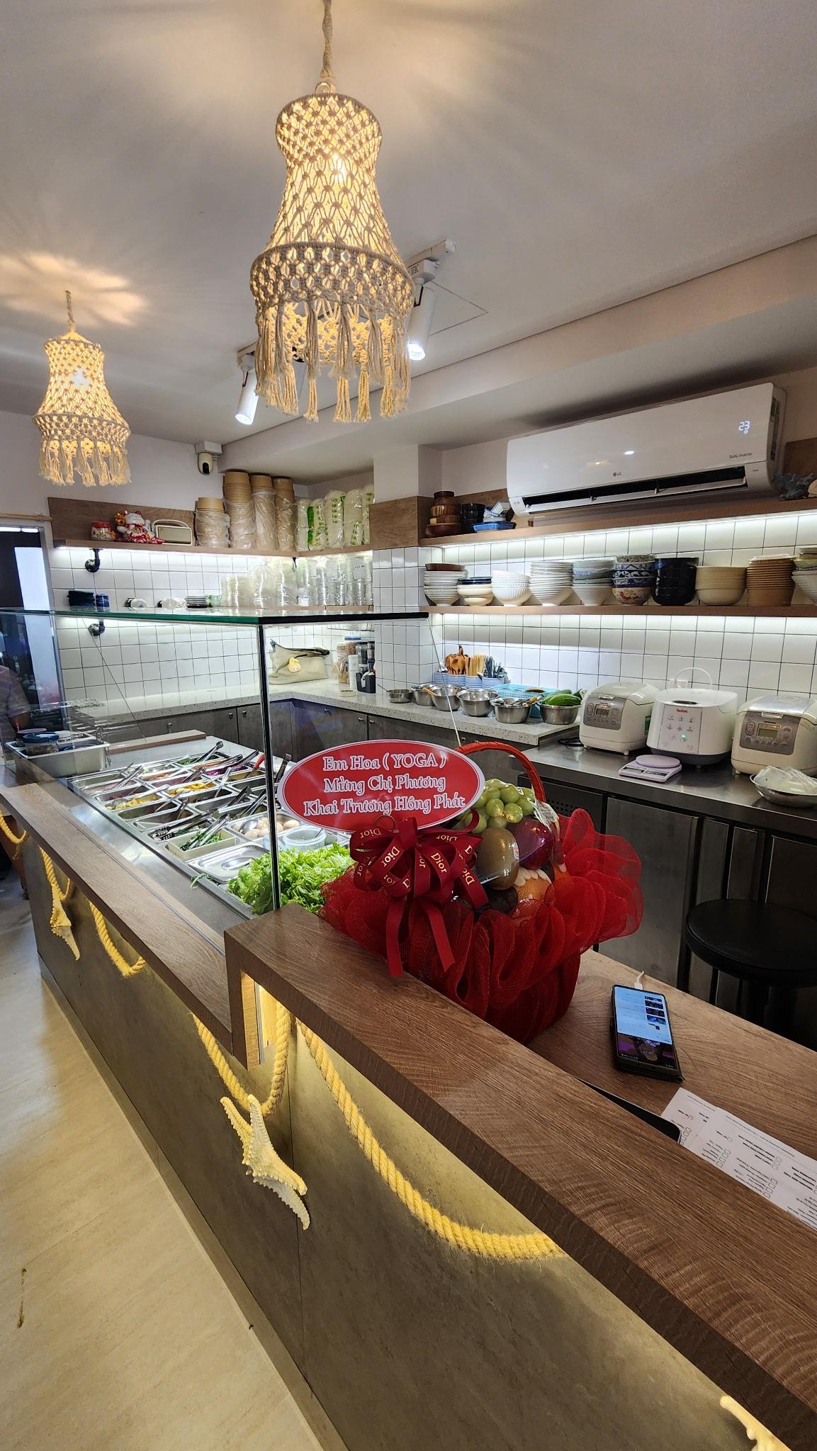 Góc ngồi trong quán